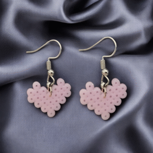 Heart - Pixel - Earrings