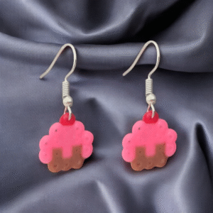 Cupcake - Pixel - Earrings