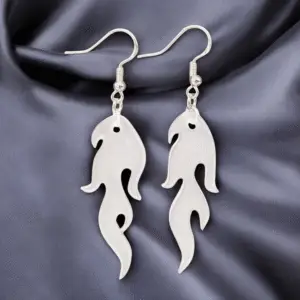 Flame - Earrings