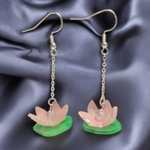 Water Lily - Spring - Earrings